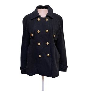 Women's Linea by Louis Dell'Olio Double Breasted Wool Blend Coat